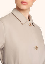 Kiton beige coat for woman, in cashmere 4