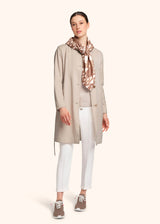 Kiton beige coat for woman, in cashmere 5
