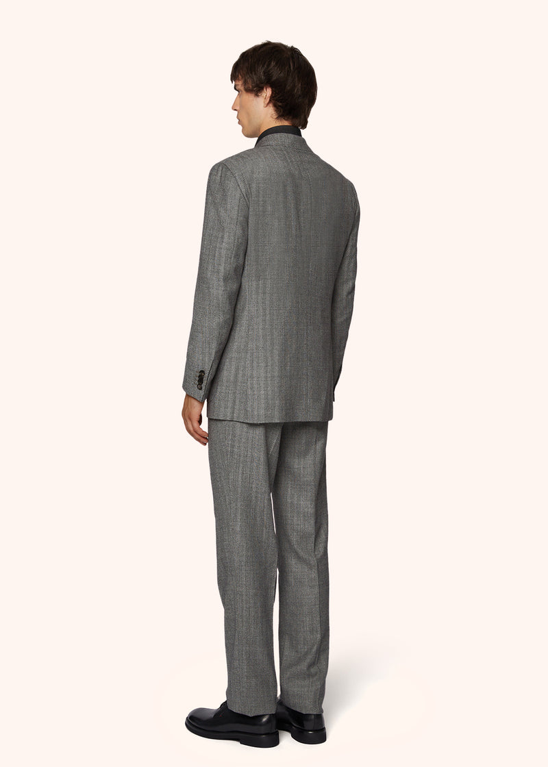 HERRINGBONE WOOL SUIT