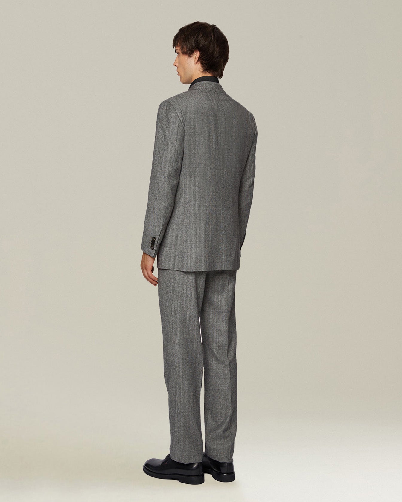 HERRINGBONE WOOL SUIT