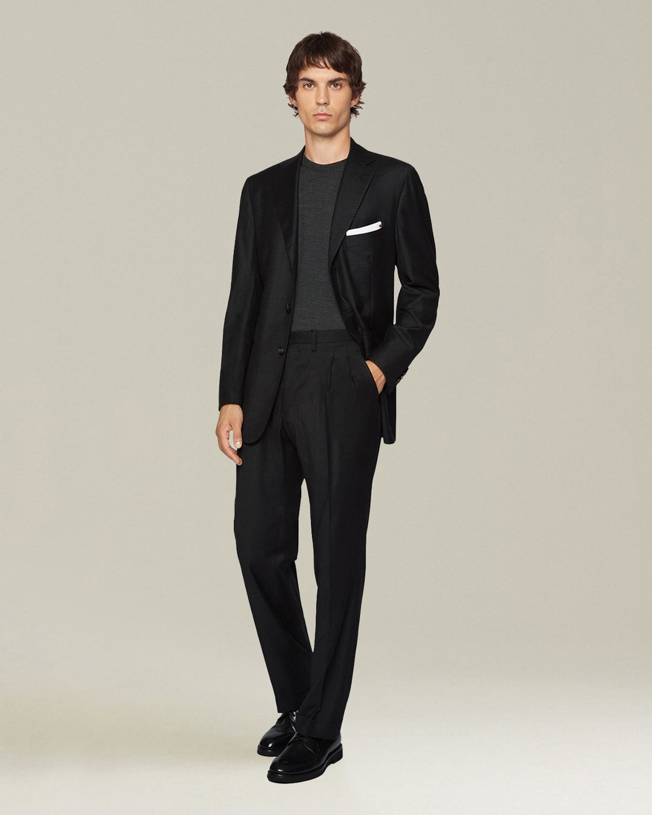 MONOCHROME WOOL SUIT