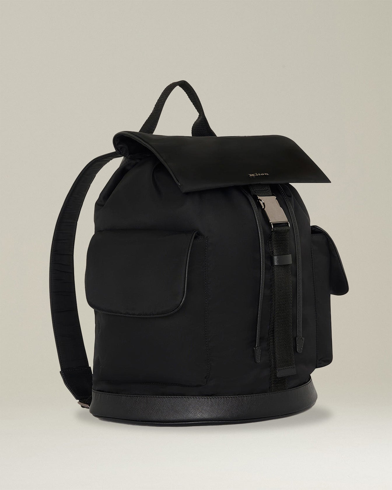 SAFFIANO LEATHER TRAVEL BACKPACK