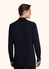 Kiton blue shirt for man, in cotton 3