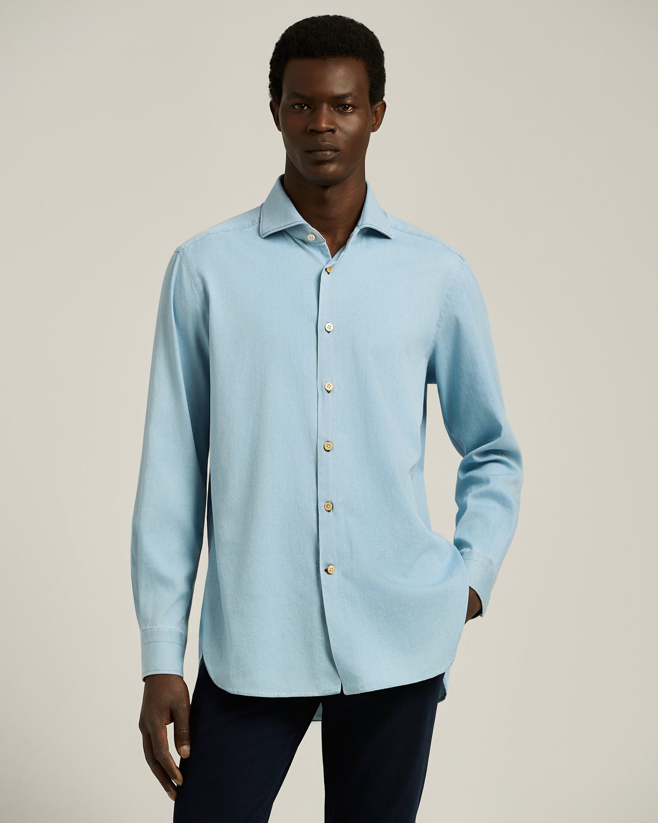 CAMICIA CASUAL IN DENIM