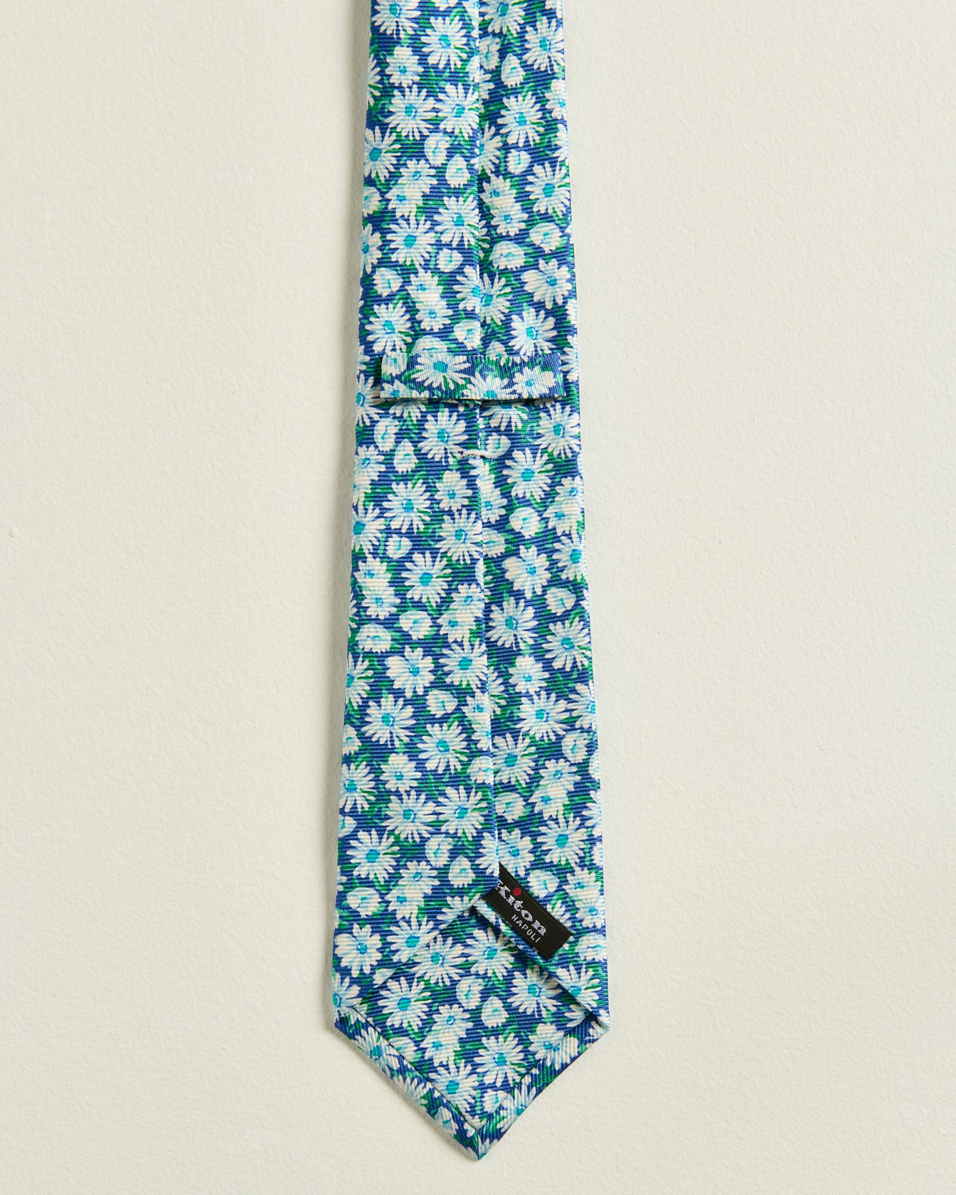 PATTERNED SILK TIE