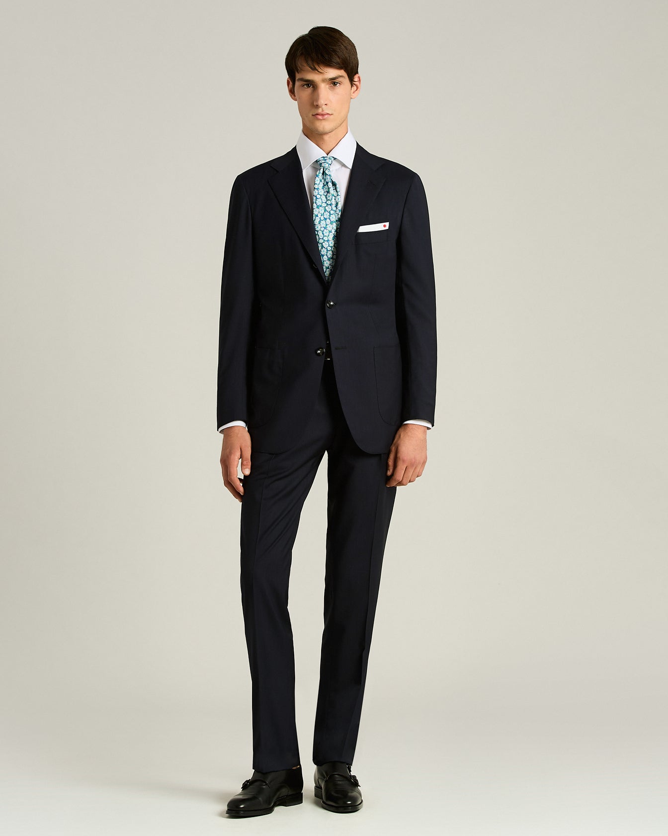 PATTERNED SILK TIE