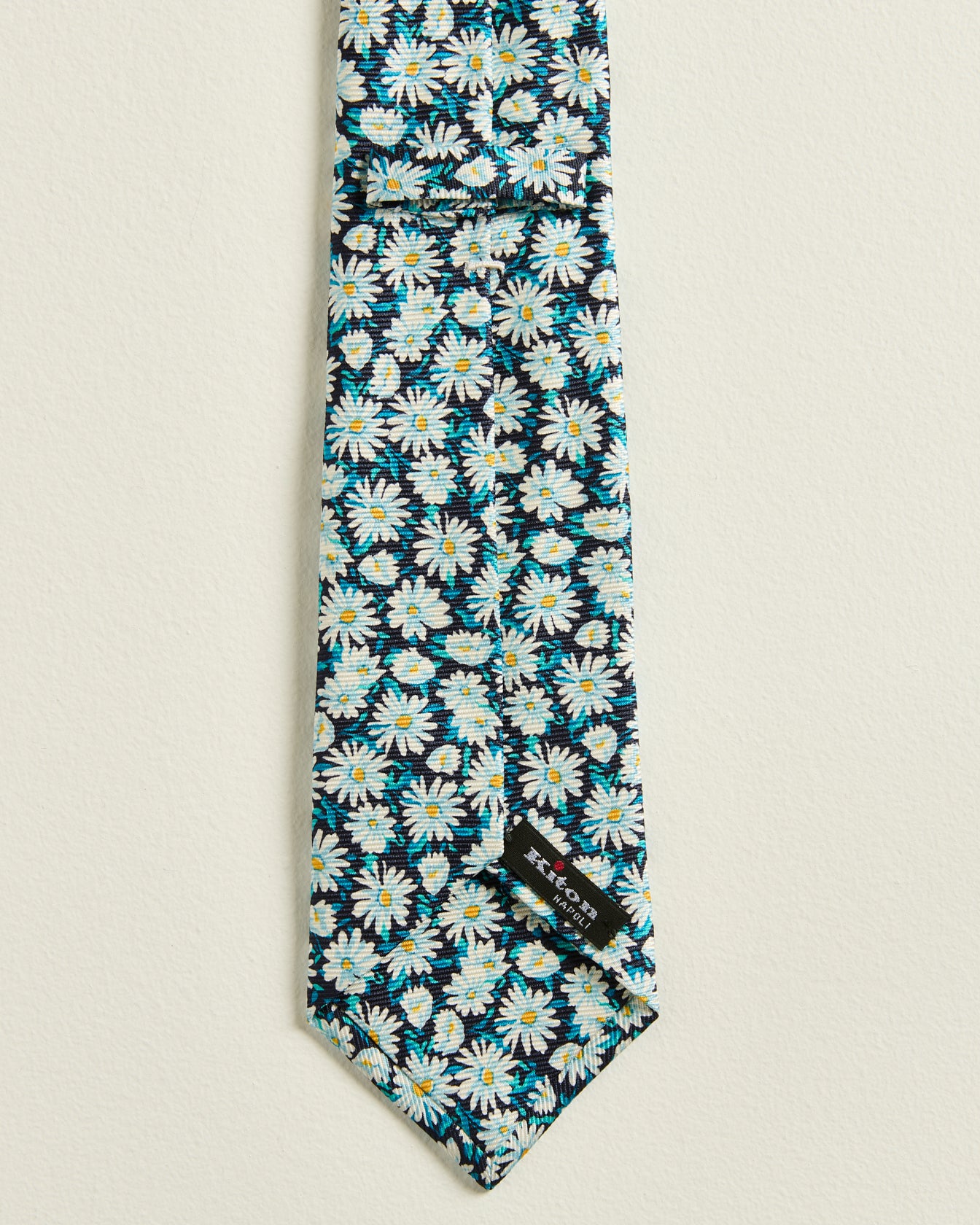 PATTERNED SILK TIE