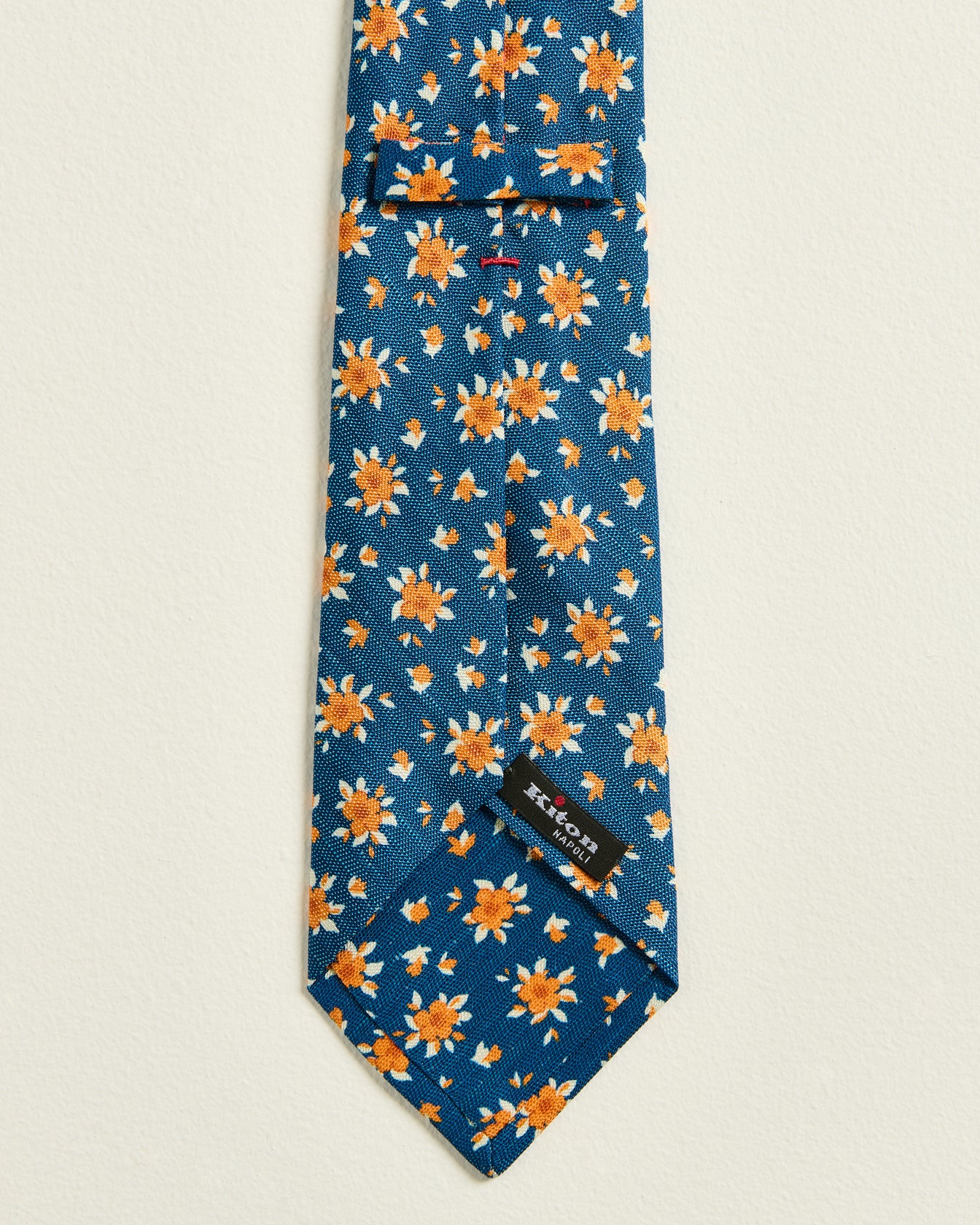 PATTERNED SILK TIE