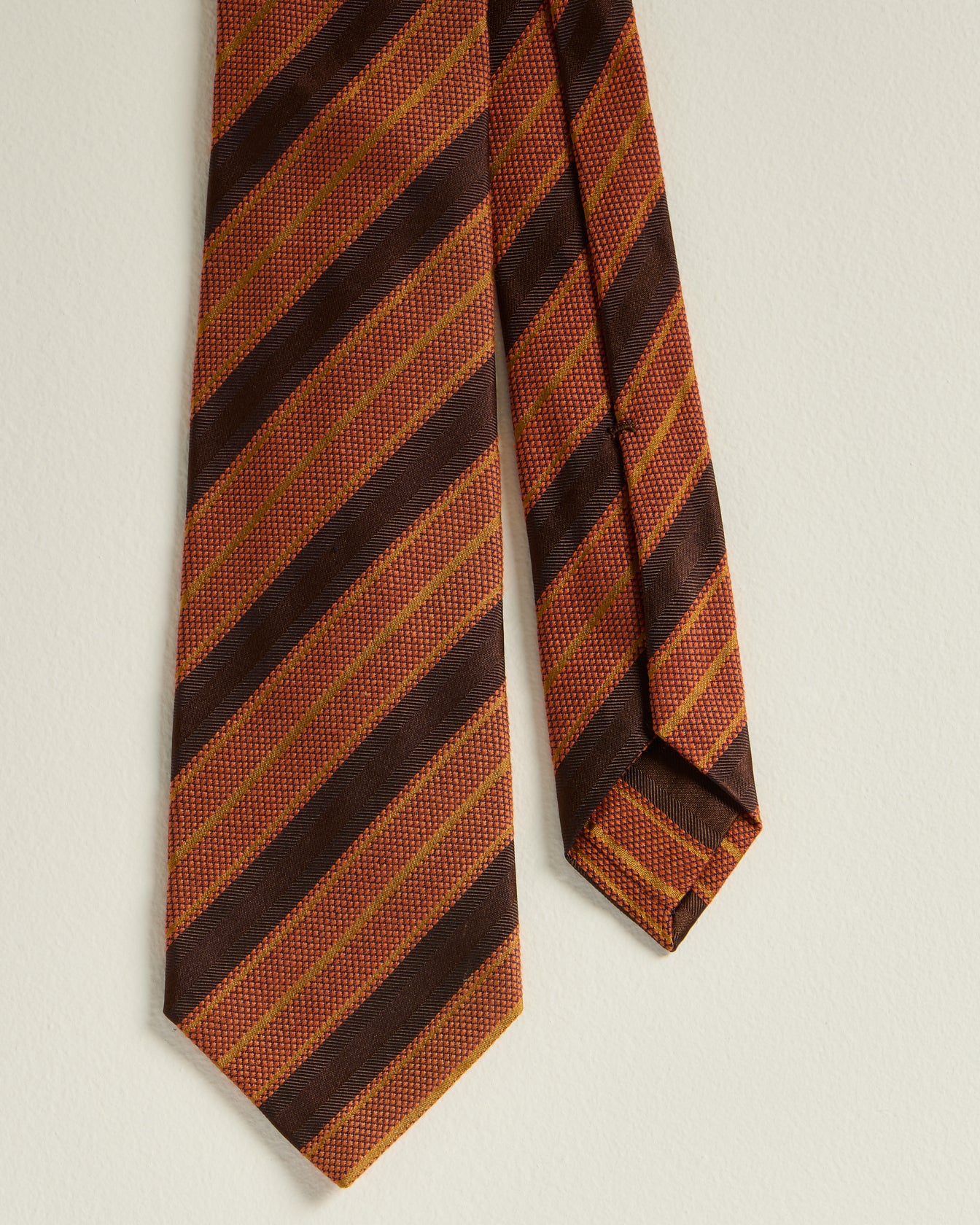 HAND-WOVEN REGIMENTAL TIE
