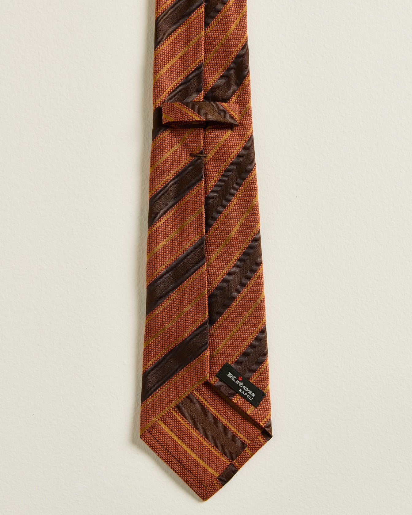 HAND-WOVEN REGIMENTAL TIE