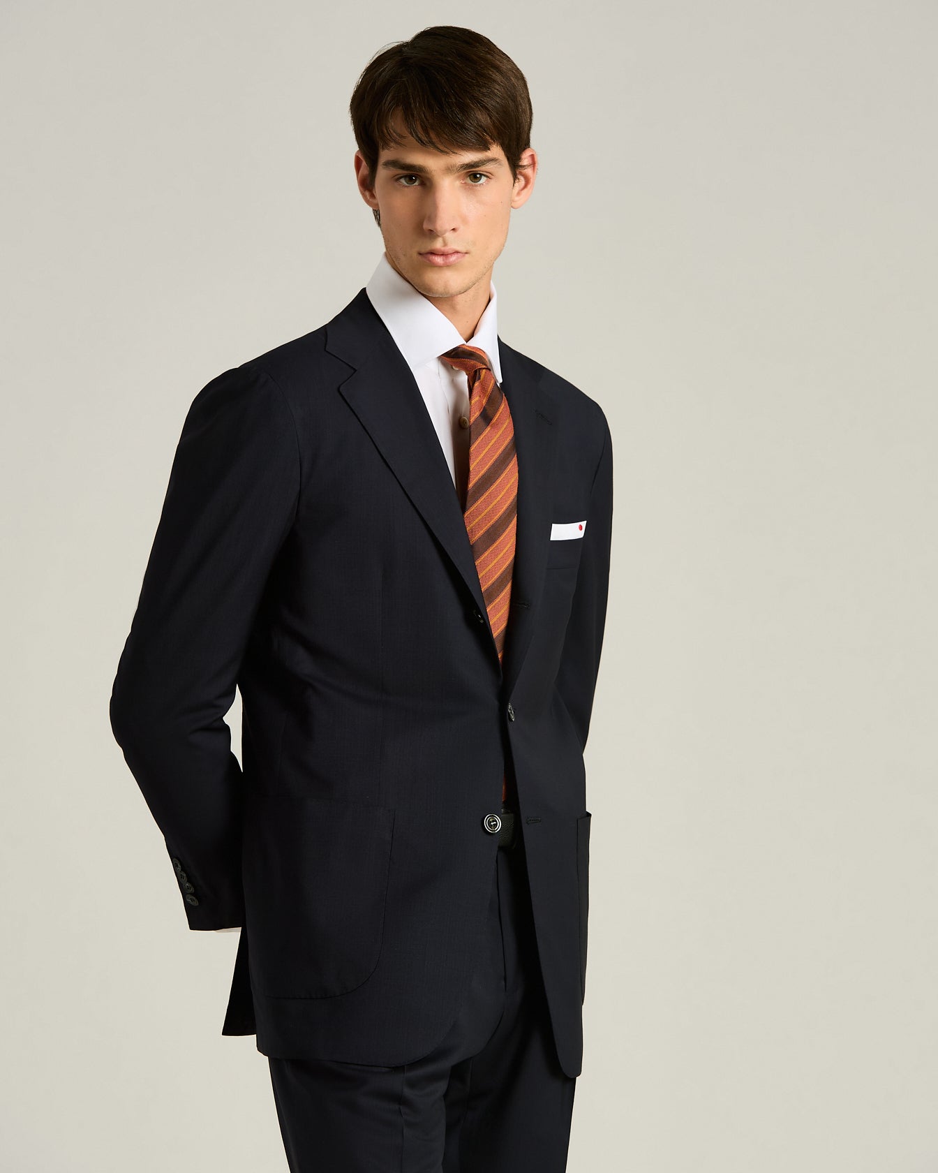 HAND-WOVEN REGIMENTAL TIE