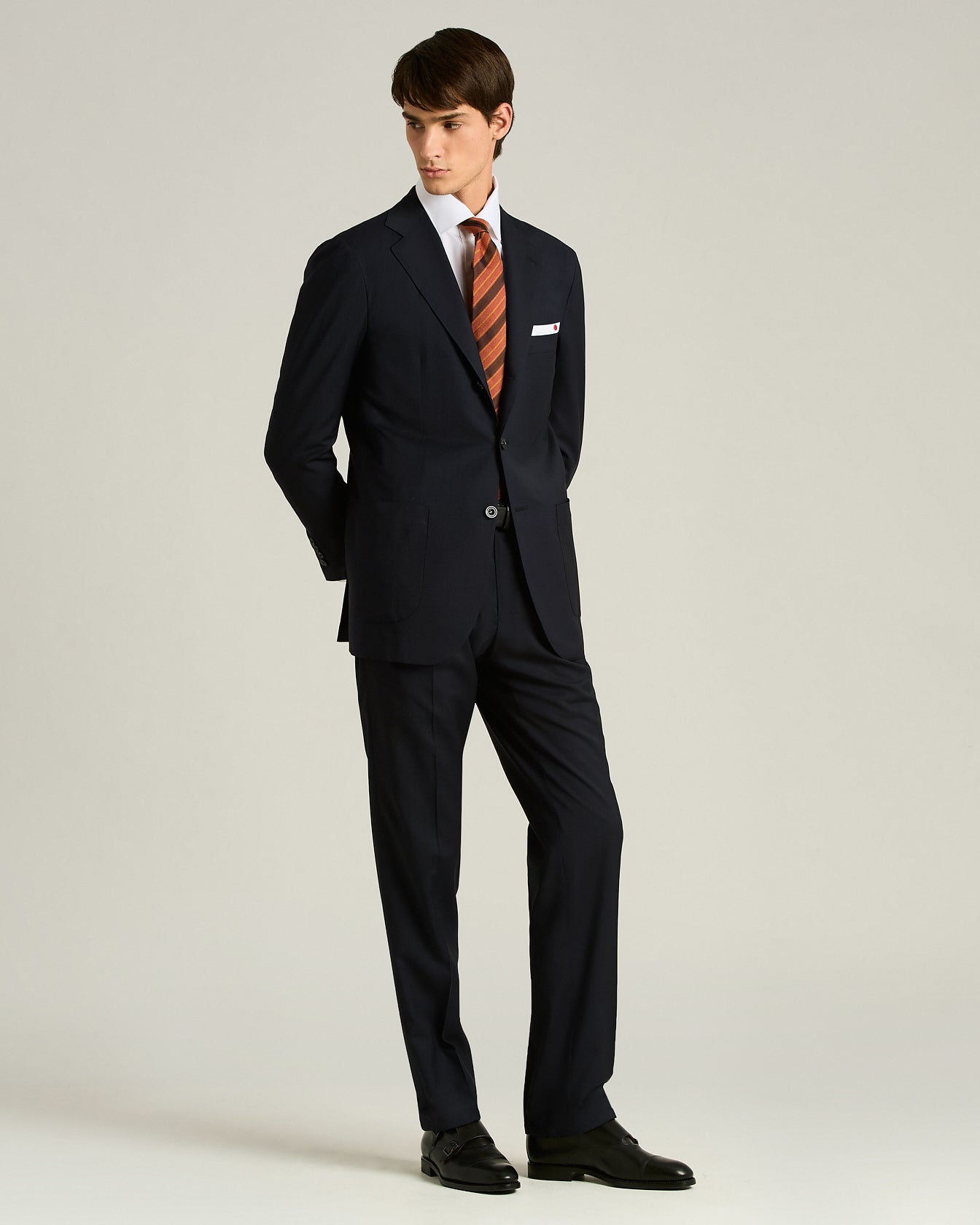 HAND-WOVEN REGIMENTAL TIE