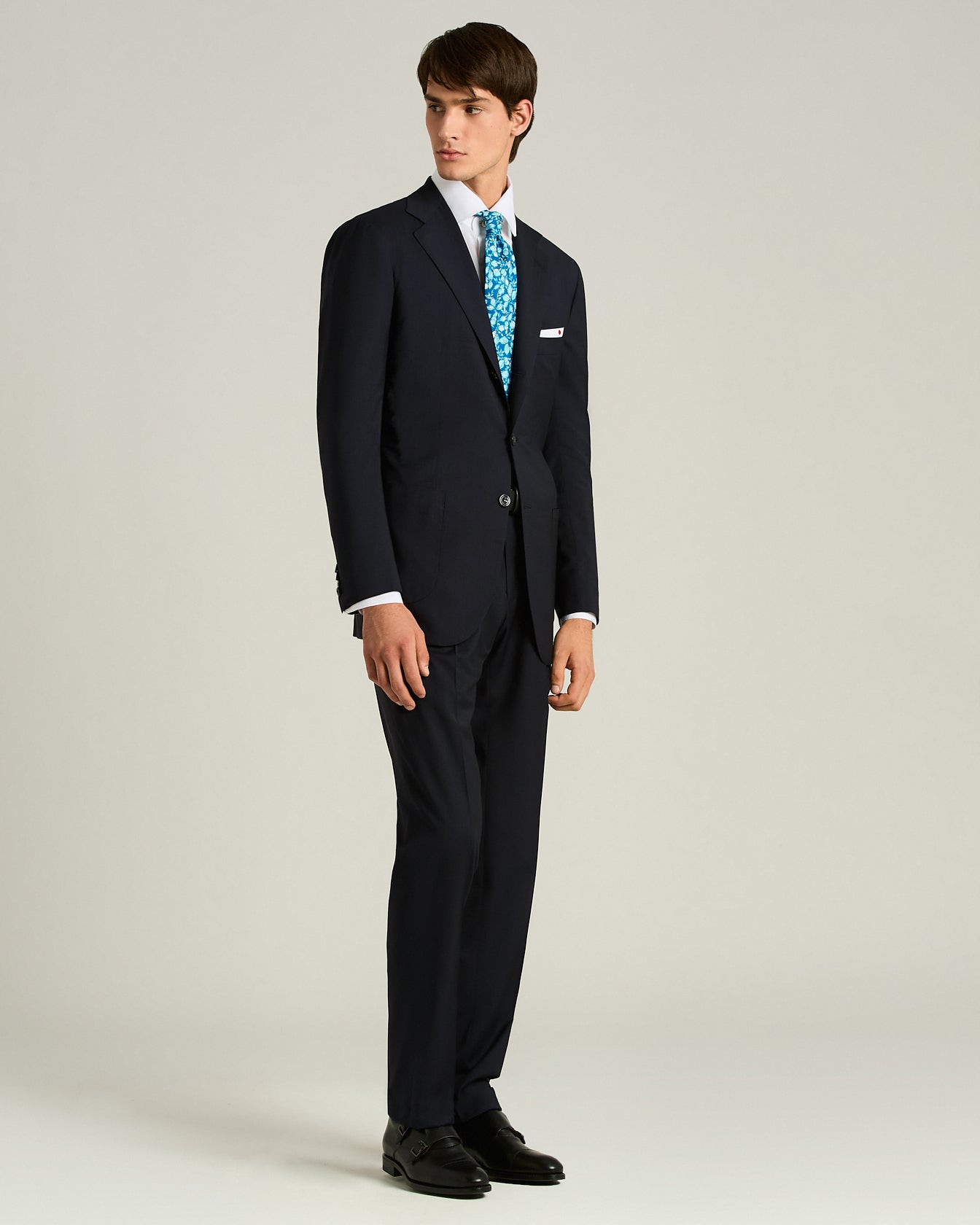 PATTERNED SILK TIE