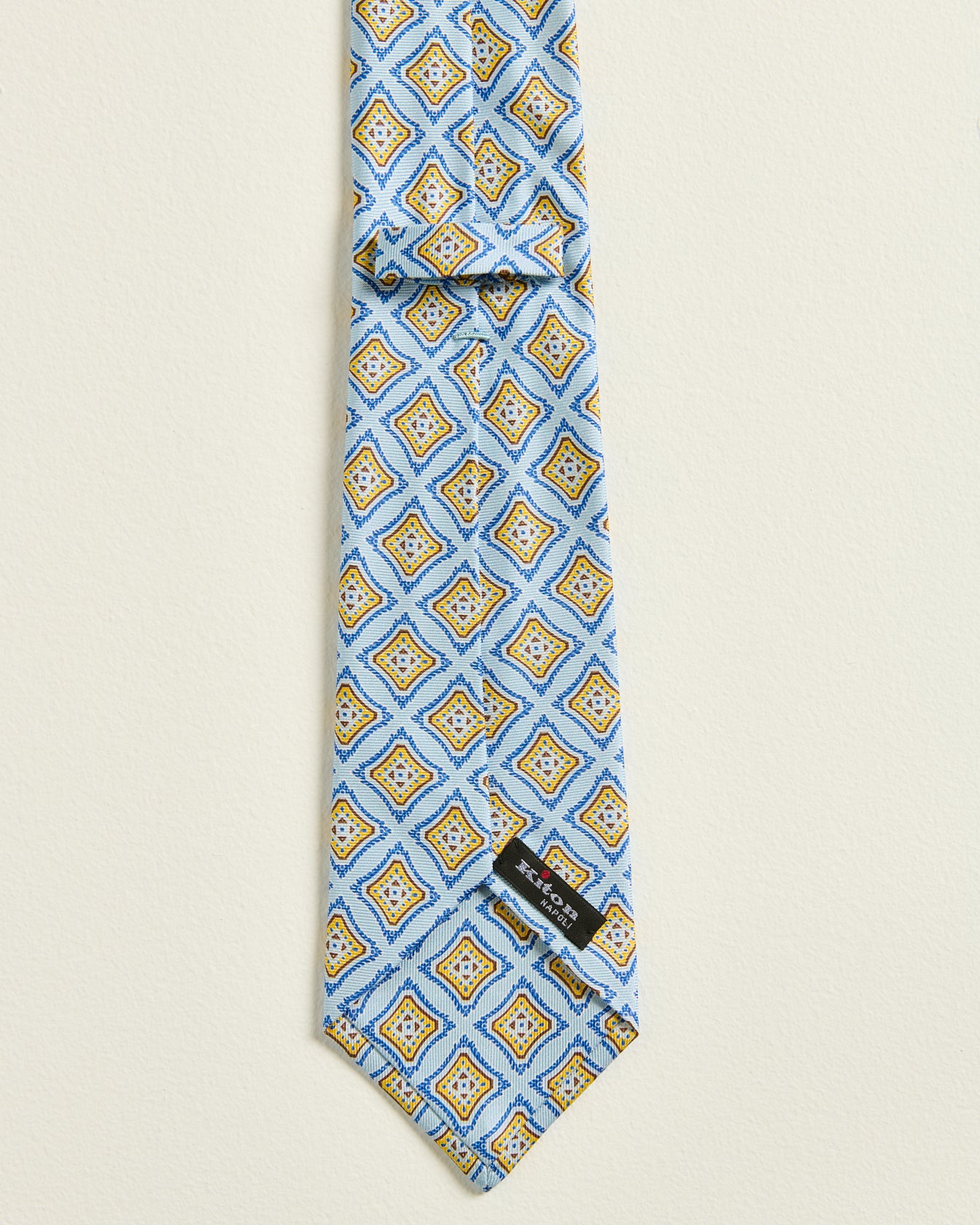 PATTERNED SILK TIE