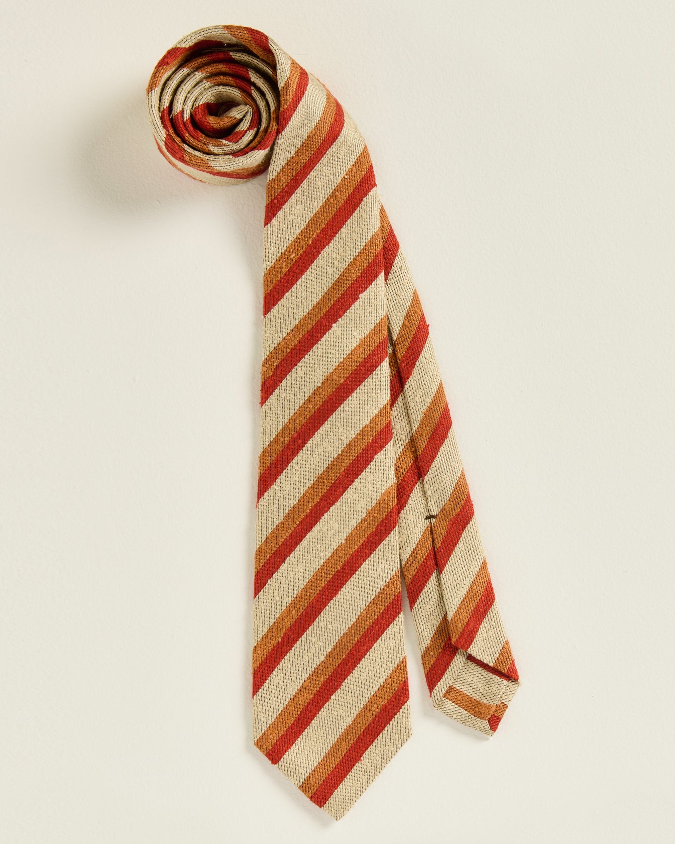 HAND-WOVEN REGIMENTAL TIE