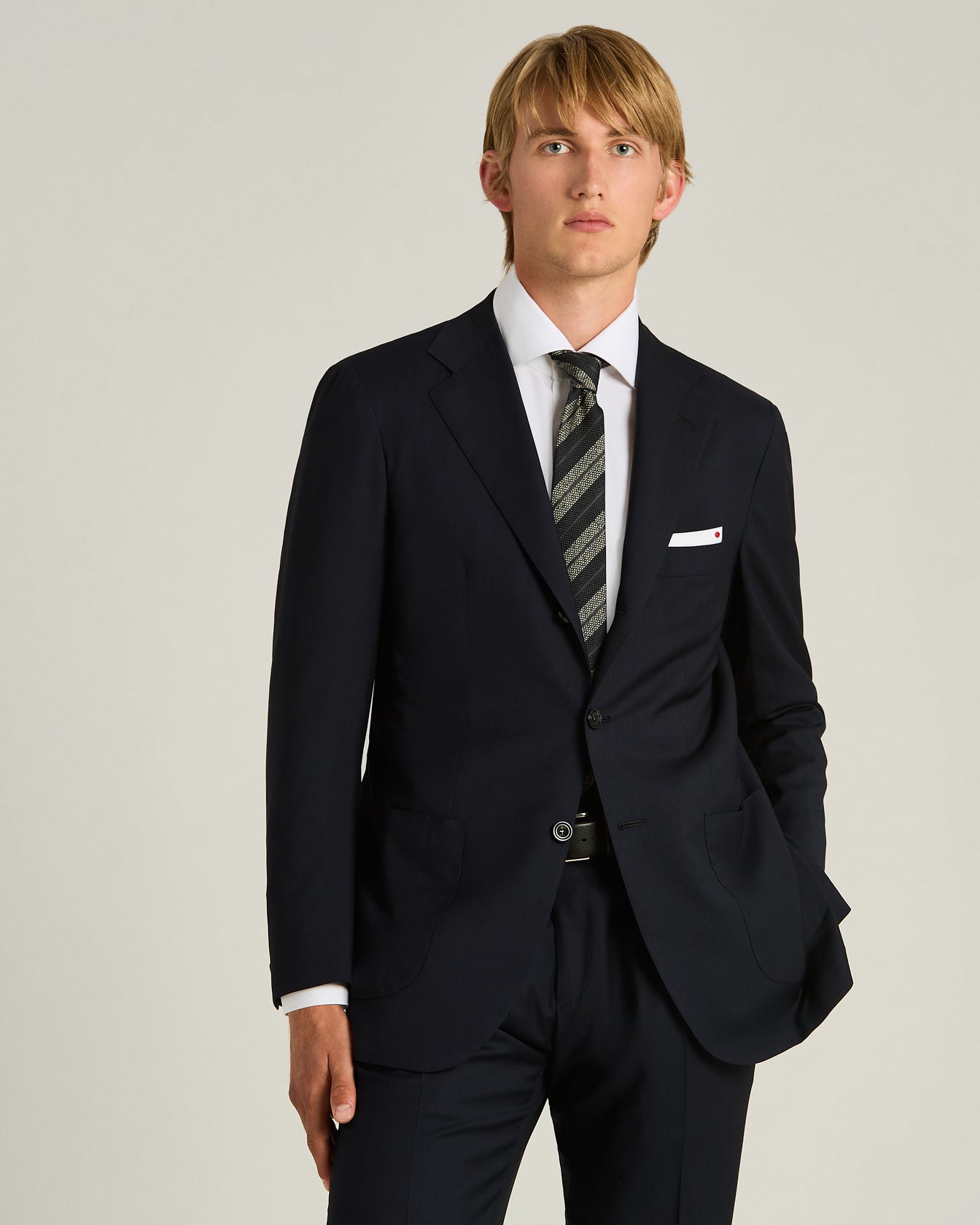 HAND-WOVEN REGIMENTAL TIE
