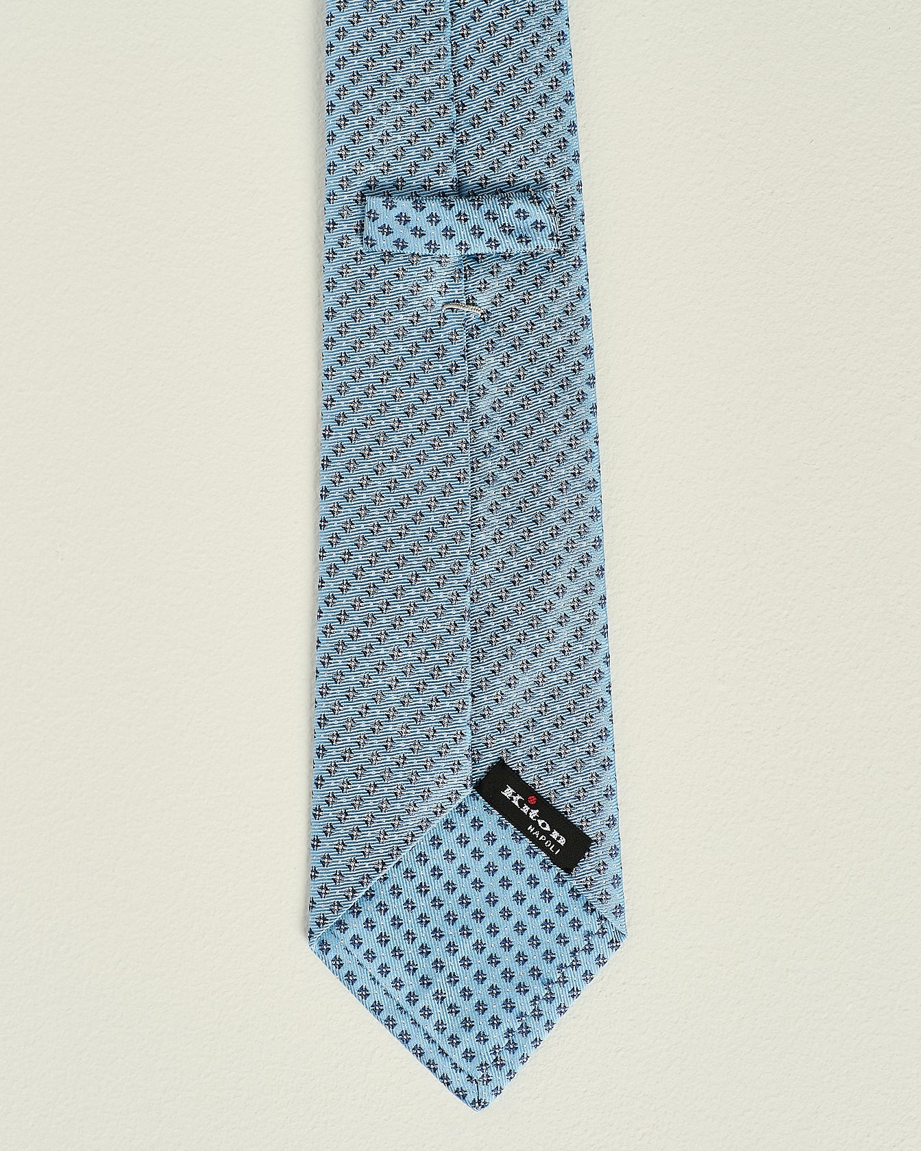 PATTERNED SILK TIE