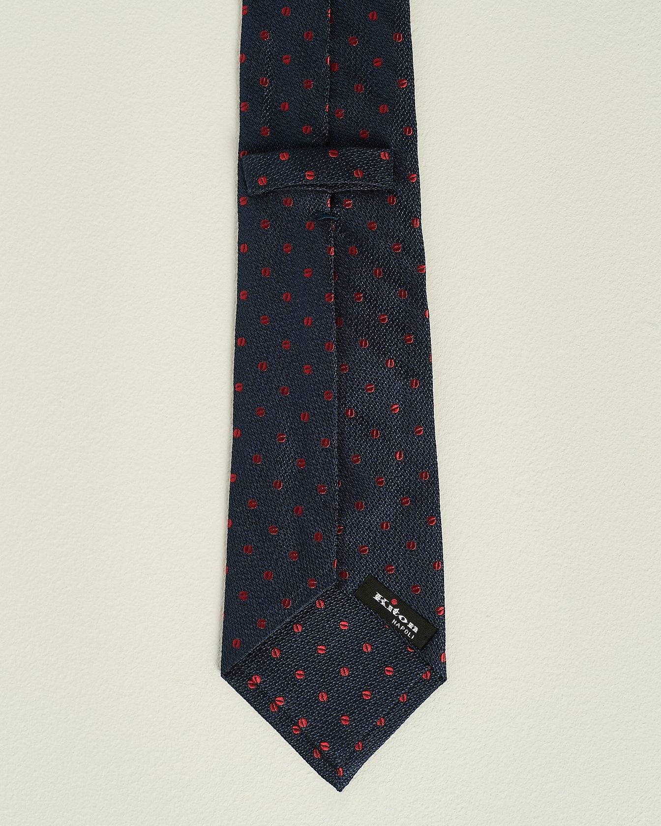 PATTERNED SILK TIE