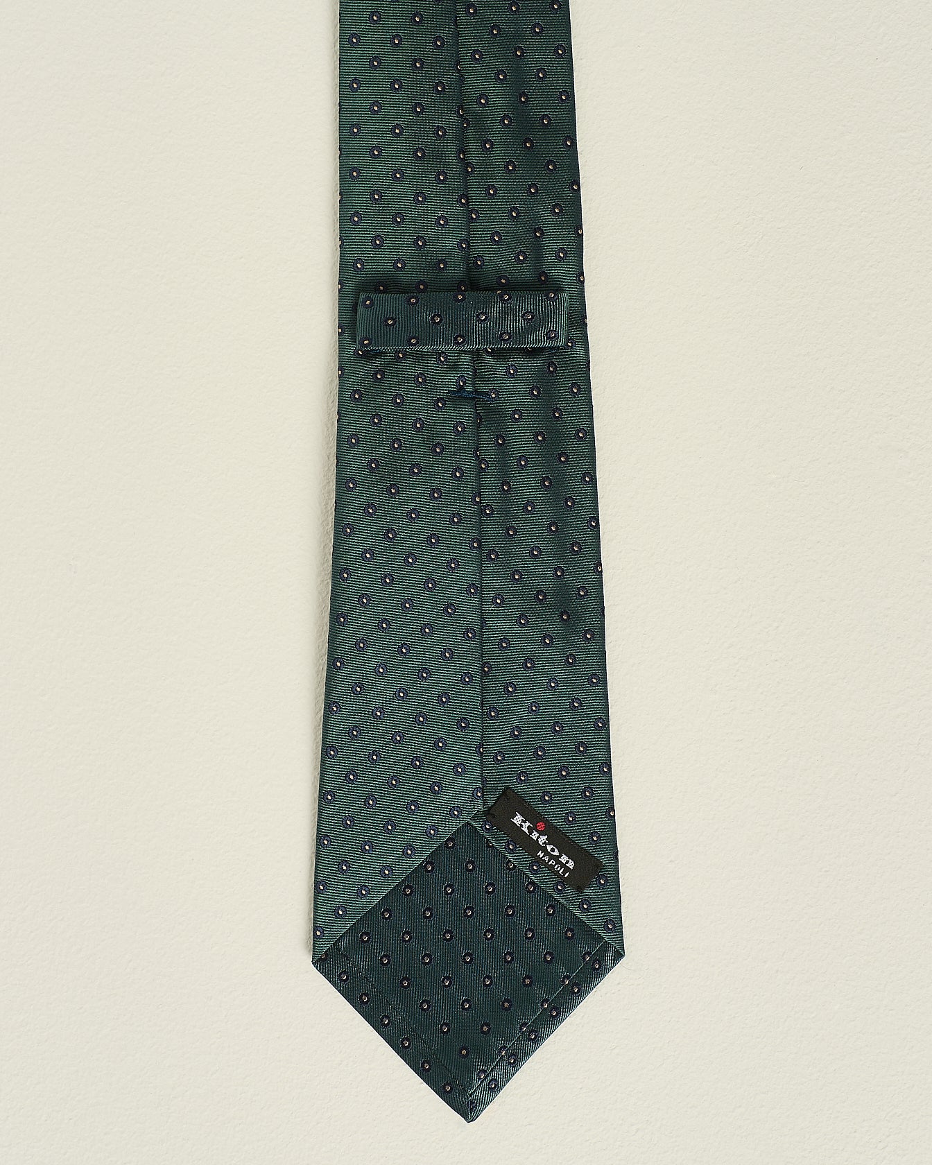 PATTERNED SILK TIE