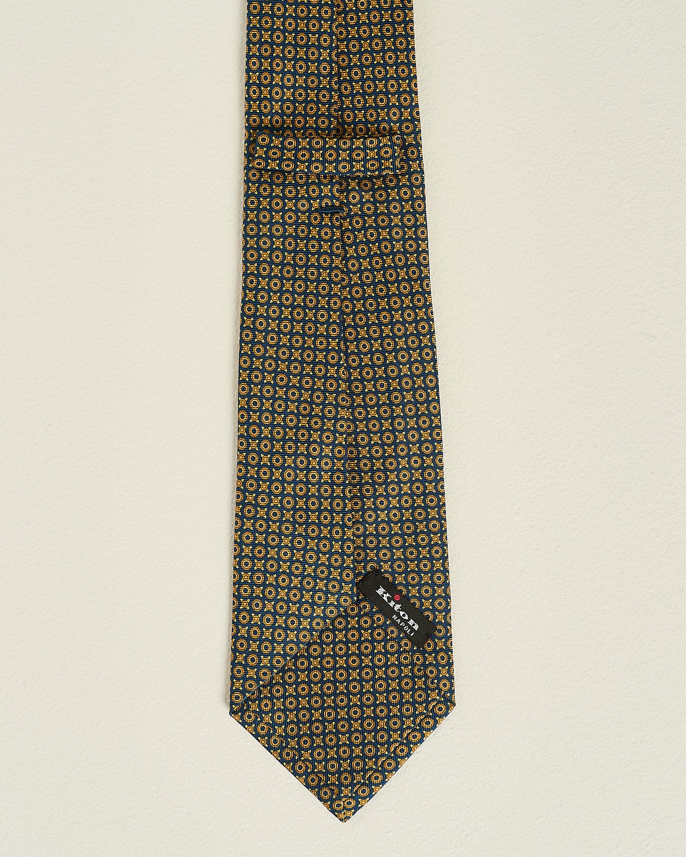 PATTERNED SILK TIE