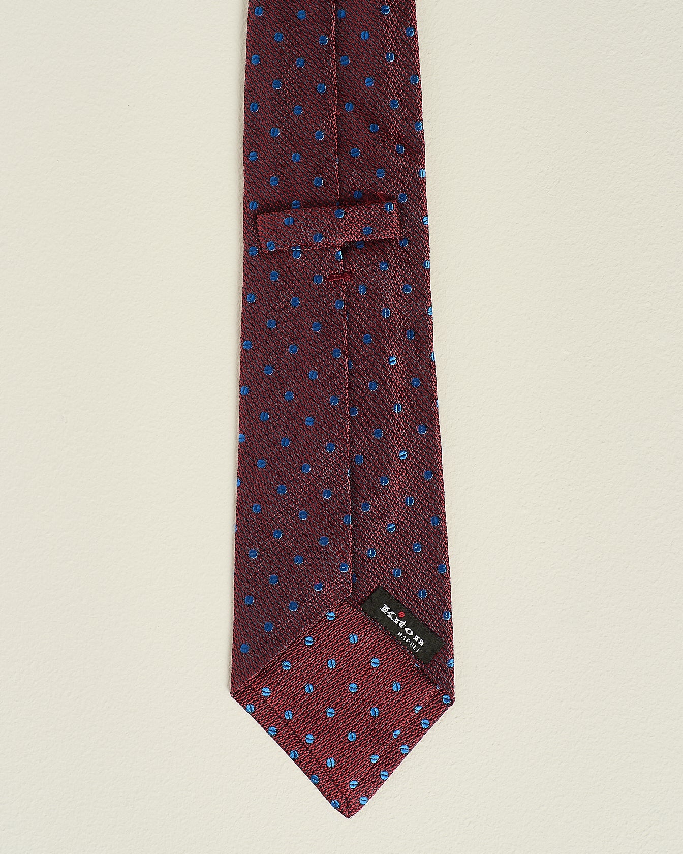 PATTERNED SILK TIE
