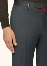 WOOL CHINO TROUSERS