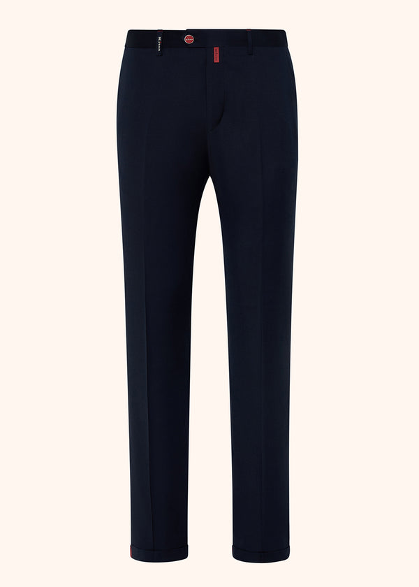 WOOL CHINO TROUSERS