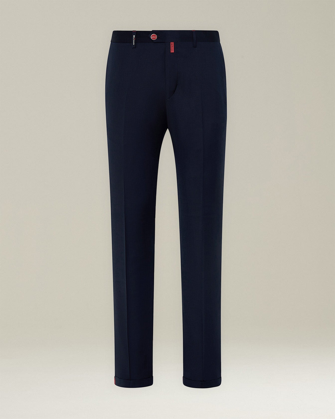 WOOL CHINO TROUSERS