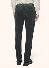 CASUAL COTTON AND CASHMERE TROUSERS