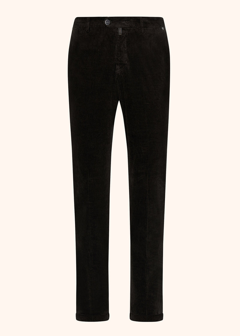 CASUAL COTTON AND CASHMERE TROUSERS