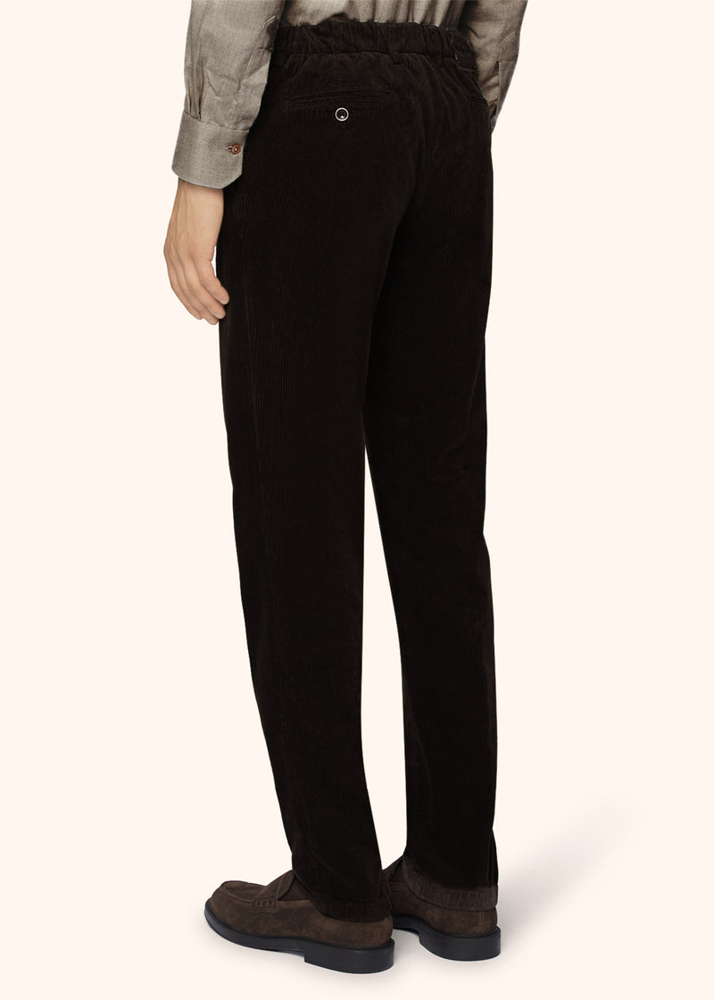 CASUAL COTTON AND CASHMERE TROUSERS