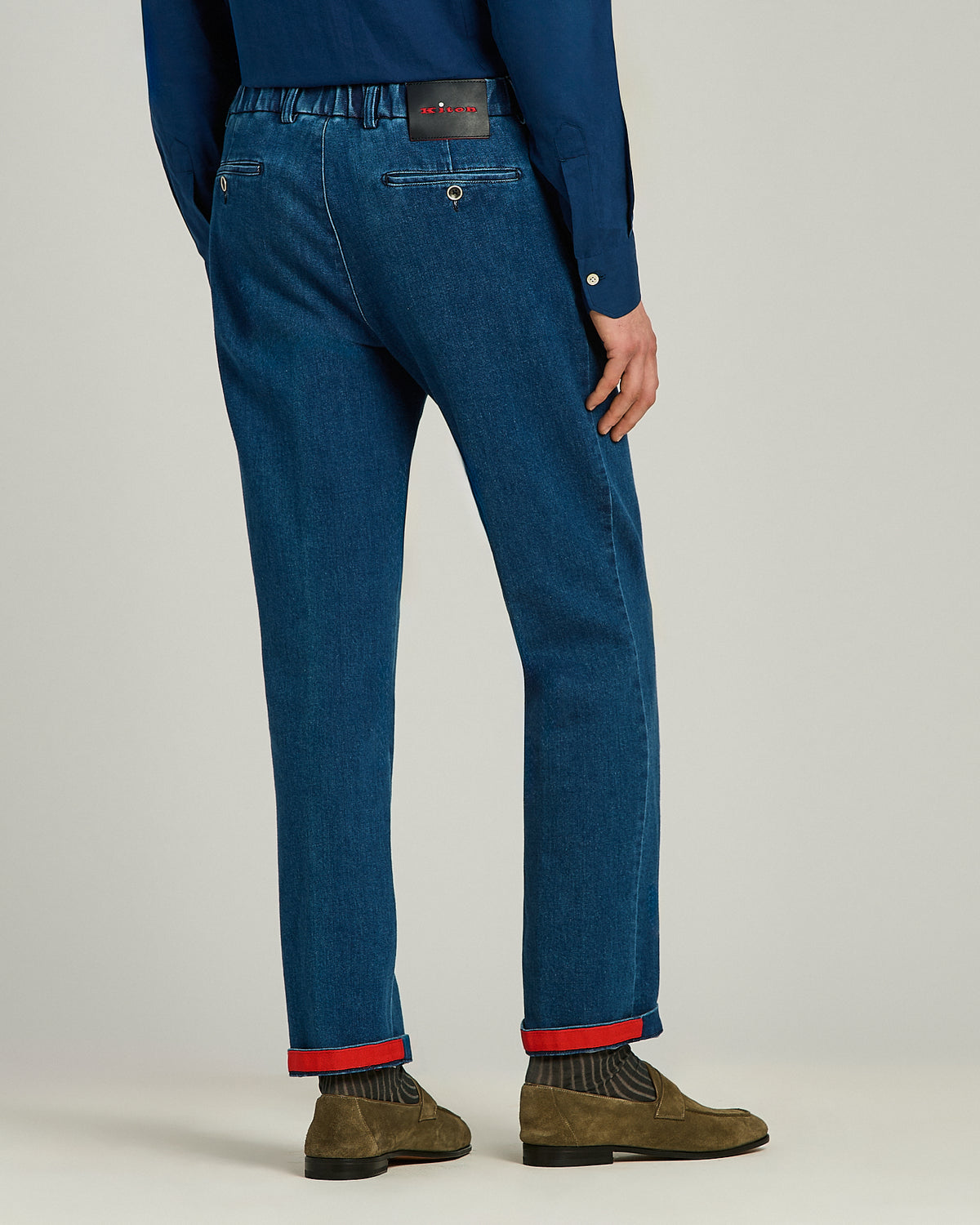 INDIGO COTTON PANTS 3