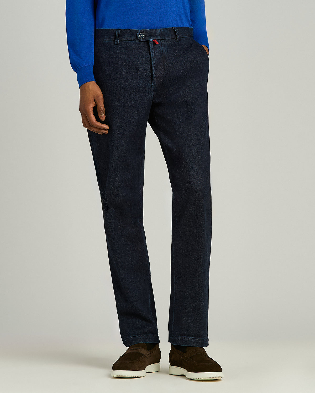 INDIGO COTTON PANTS 2