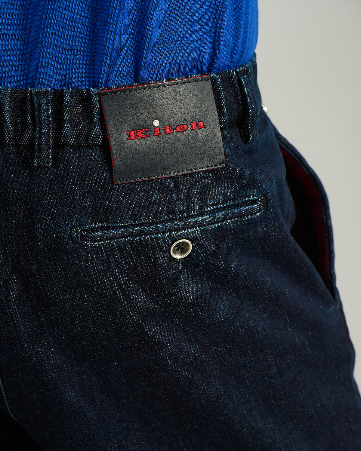 INDIGO COTTON PANTS 4