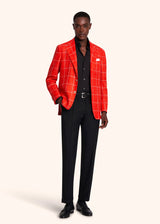 Kiton red jacket for man, in cashmere 5