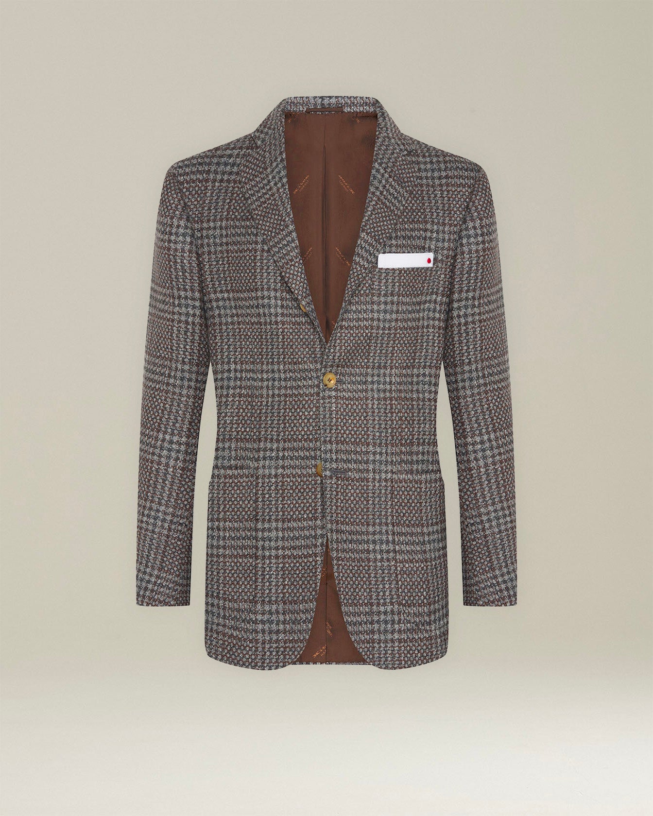 GLEN PLAID CASHMERE BLEND BLAZER