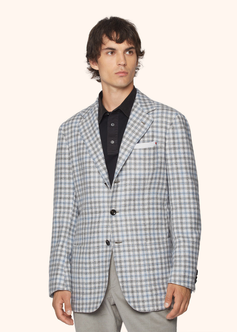 GLEN PLAID CASHMERE BLEND BLAZER