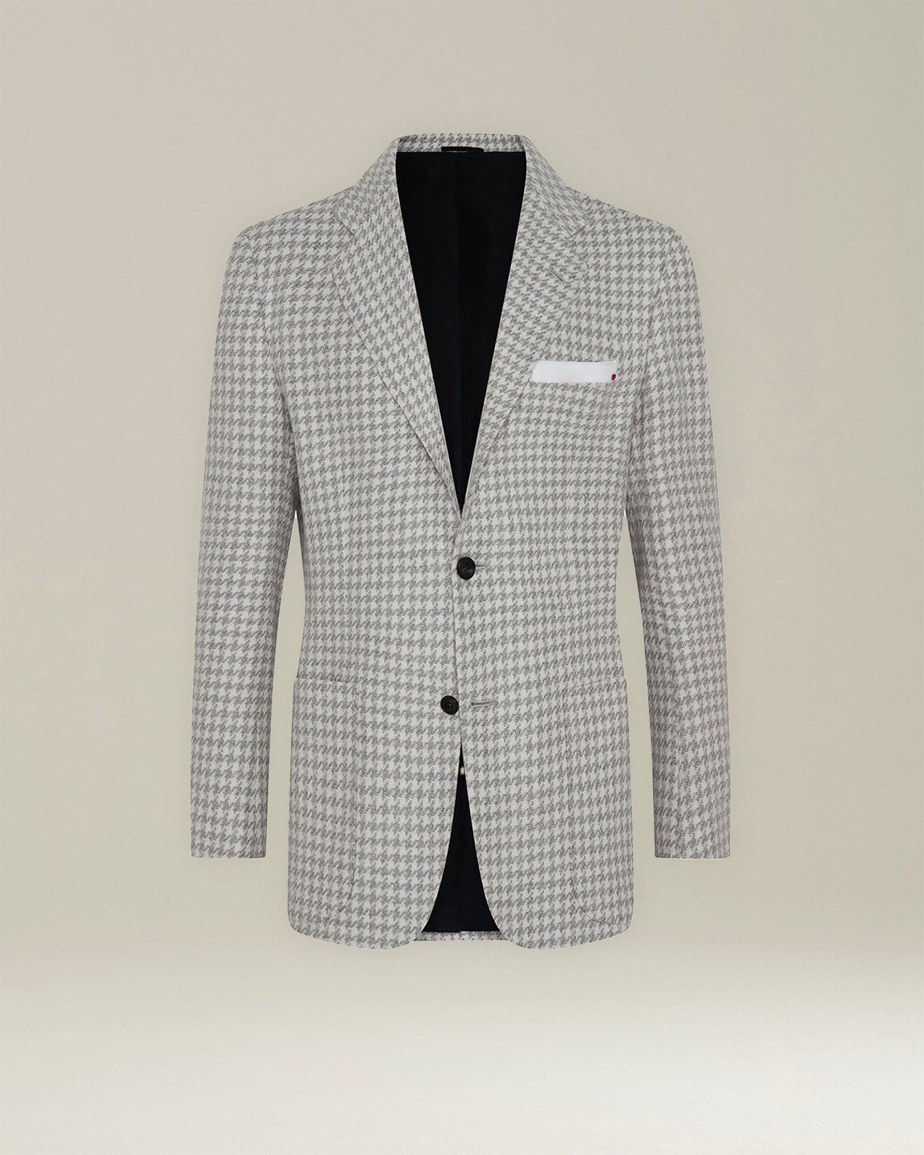 BLAZER IN CASHMERE PIED DE POULE