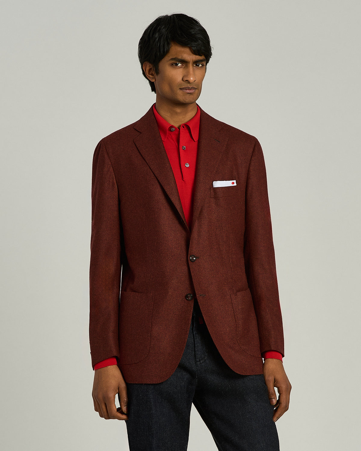 BORDEAUX CASHMERE JACKET 2