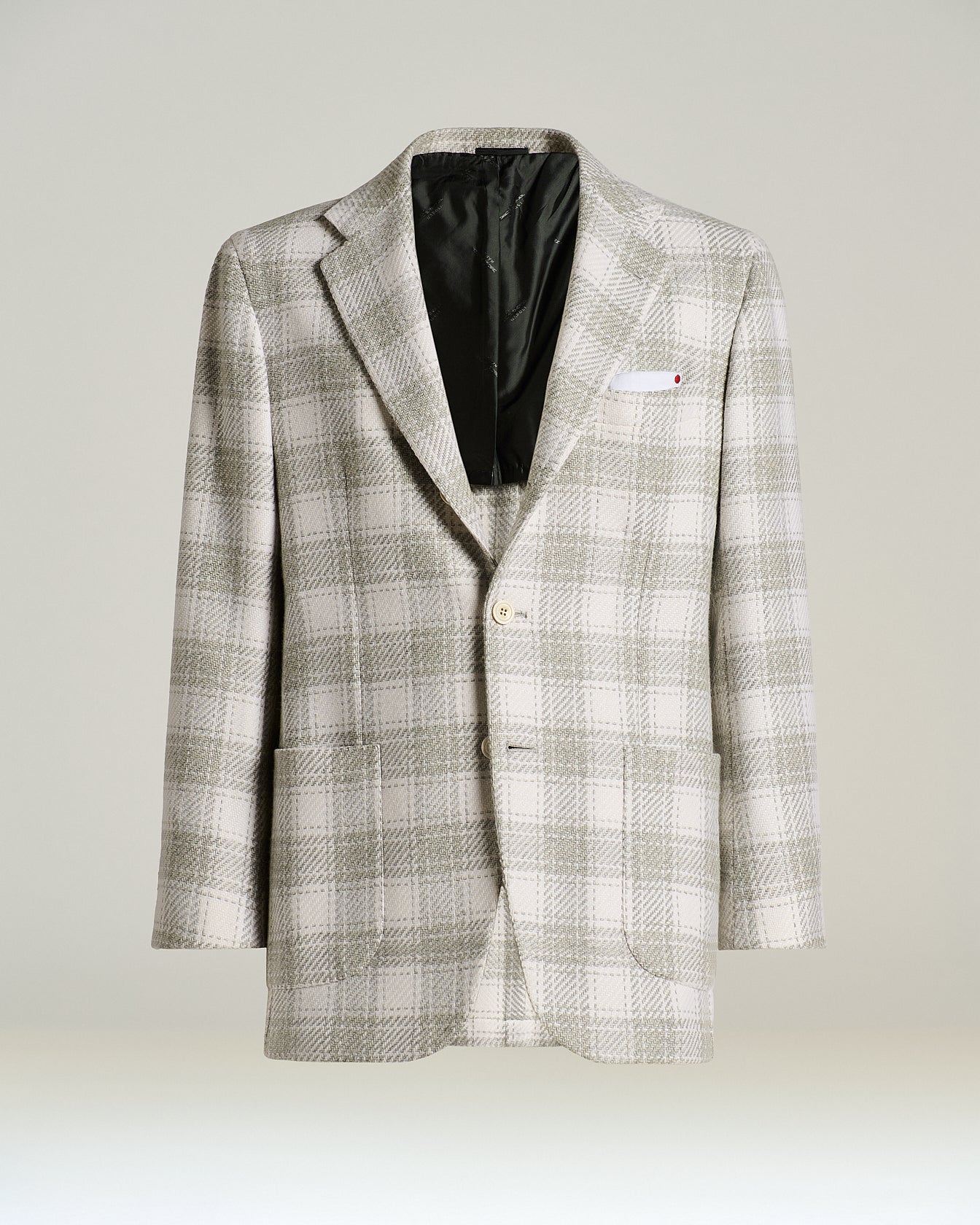 GIACCA IN CASHMERE CON MOTIVO CHECK
