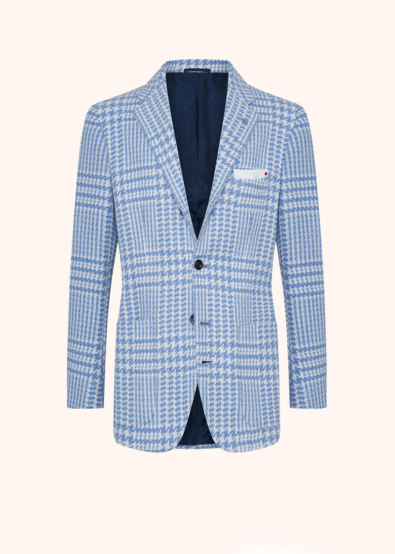 GLEN PLAID CASHMERE BLAZER