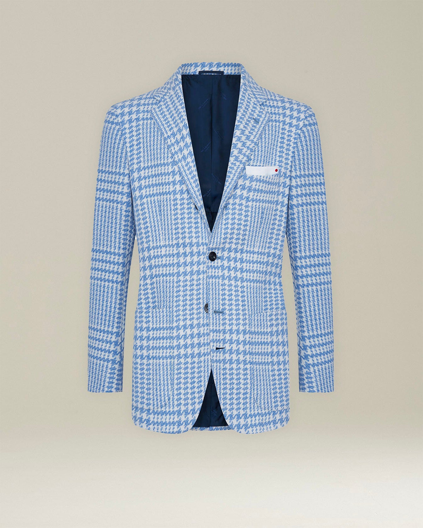 GLEN PLAID CASHMERE BLAZER