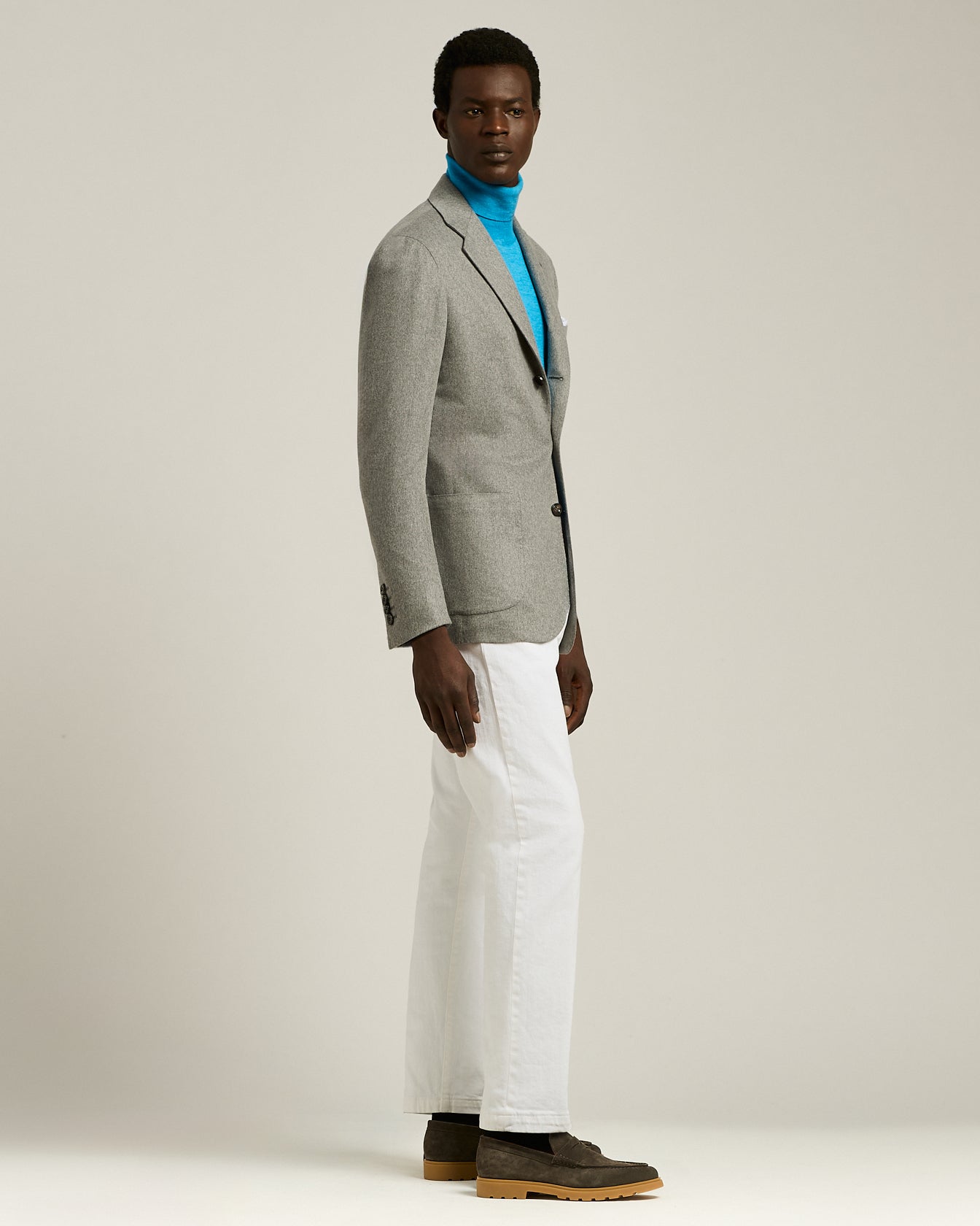BLAZER IN CASHMERE E VICUÑA