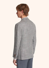Kiton medium grey jacket for man, in cashmere 3