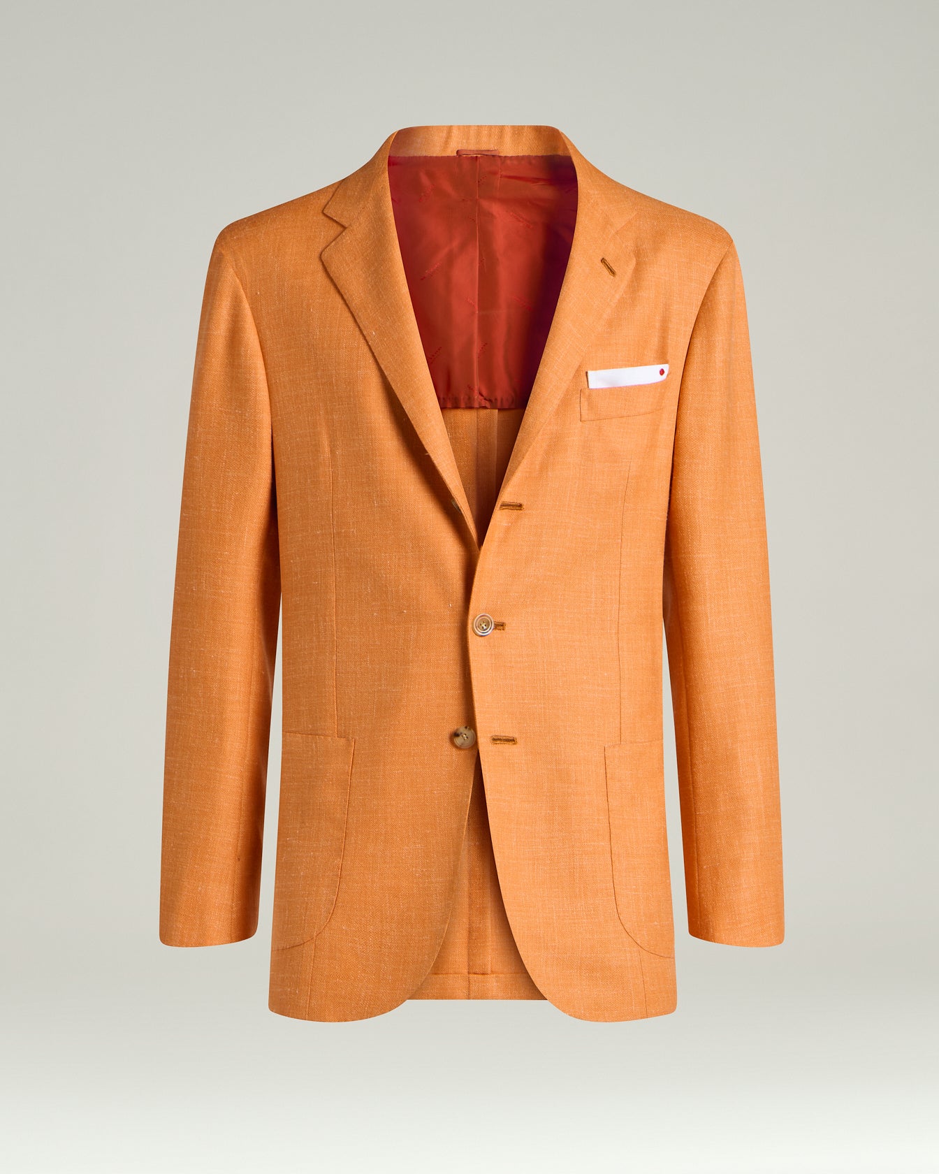 GIACCA MONOPETTO IN BLEND DI CASHMERE, LANA, SETA E LINO