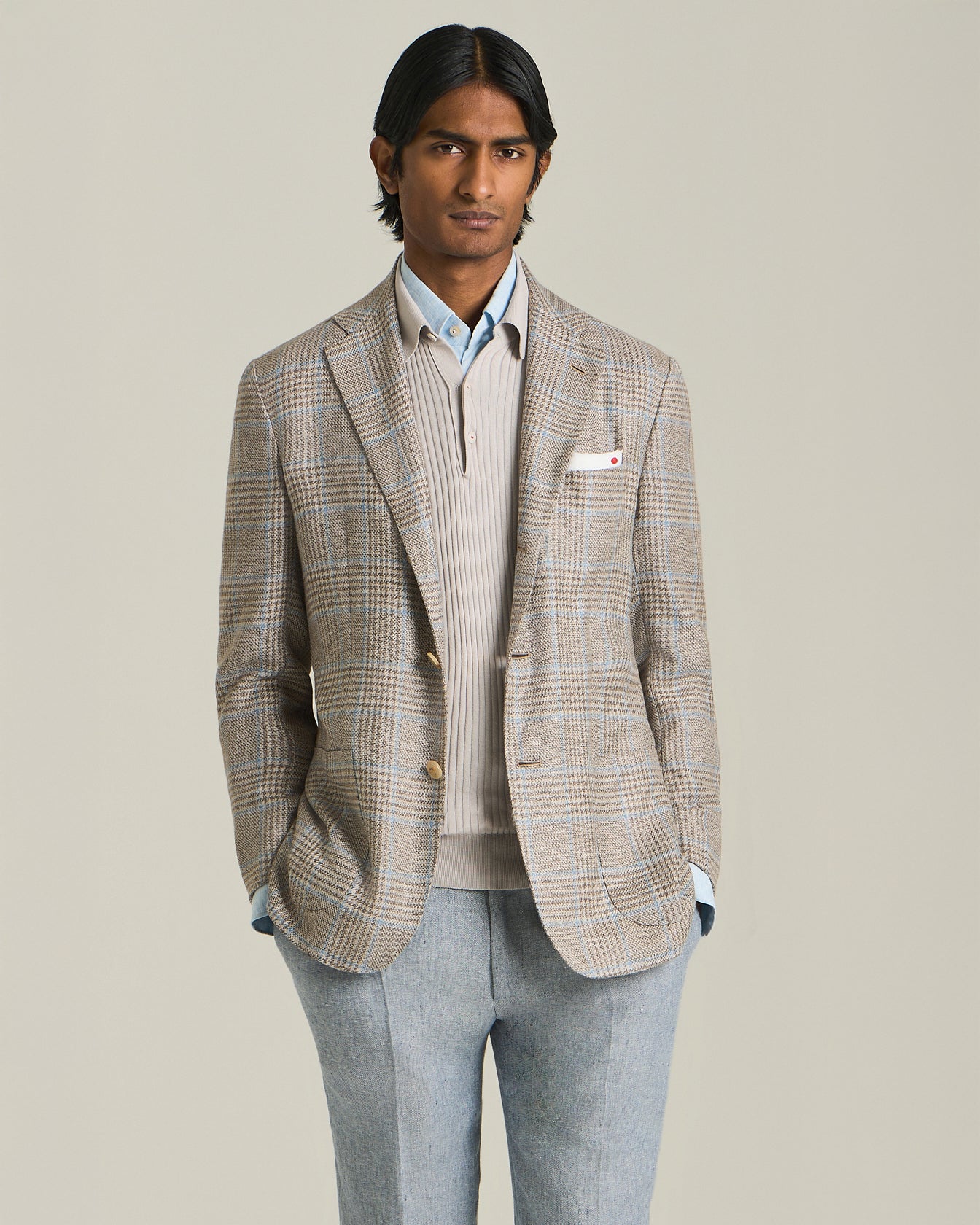 GLEN PLAID BLAZER