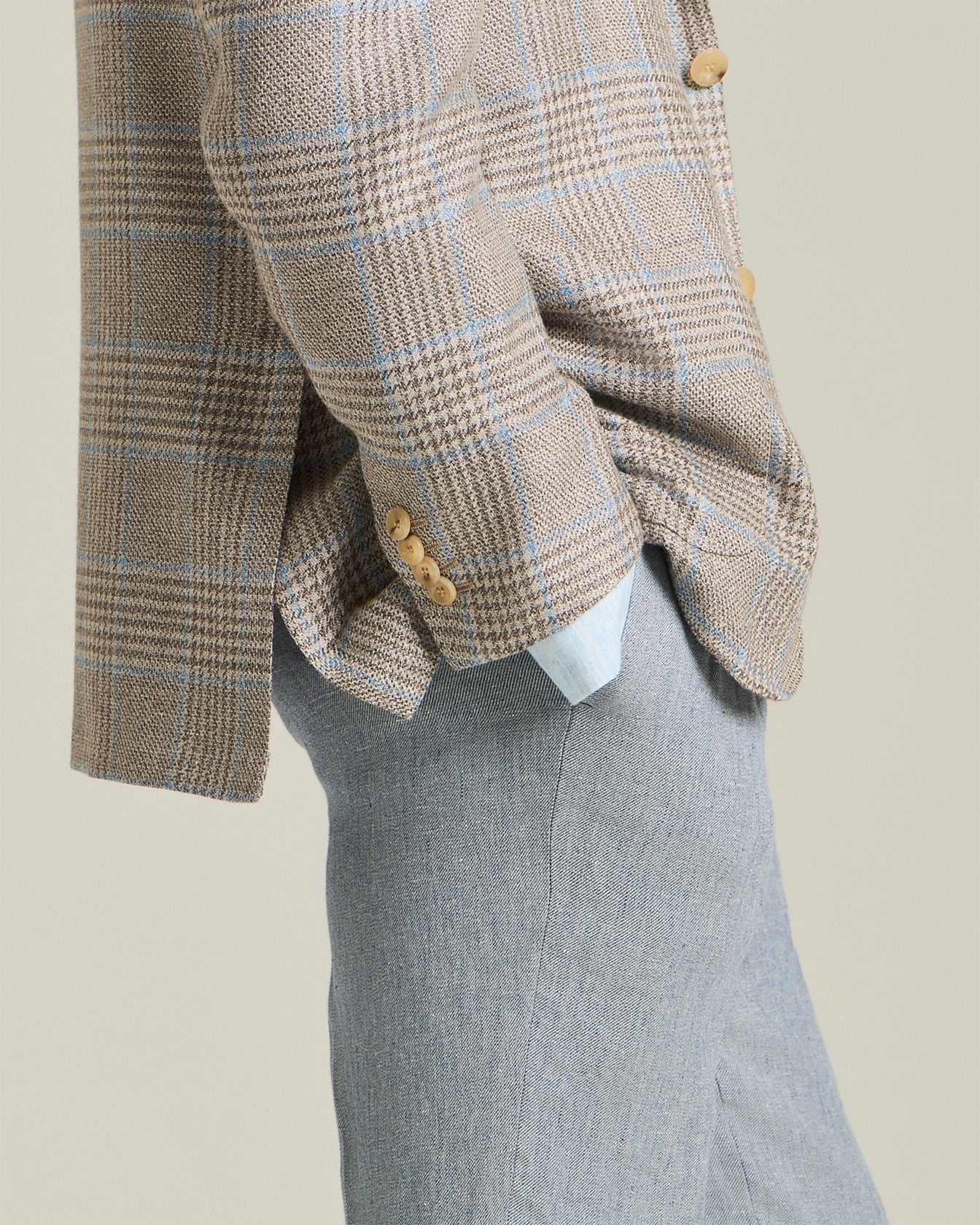 GLEN PLAID BLAZER