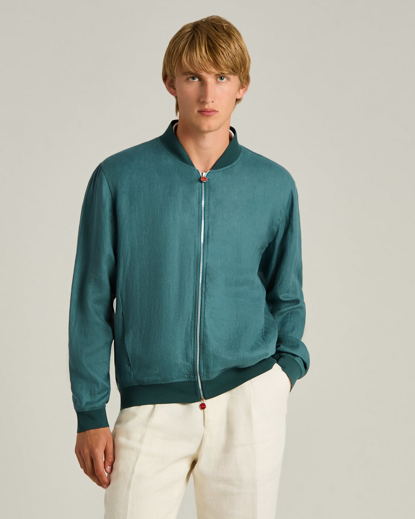 <極美品>今期26SS ATON COTTON LINEN JACKET COTTON LINEN KATSURAGI | WORK JACKET – ATON | エイトン