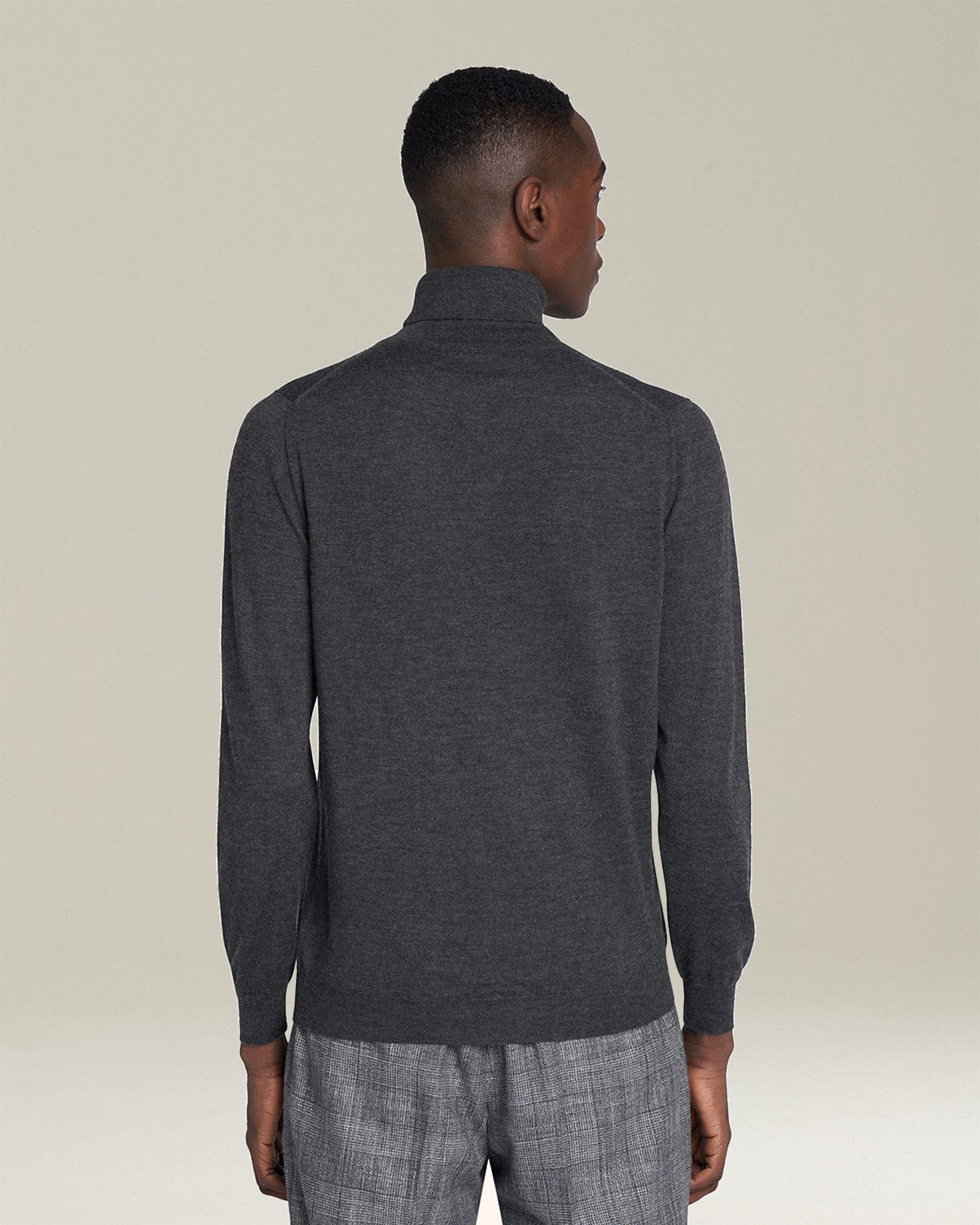 MAGLIA COLLO ALTO CASHMERE