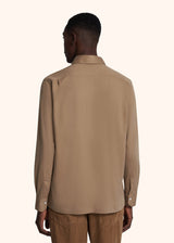 Kiton camel miami - jersey poloshirt for man, in cotton 3